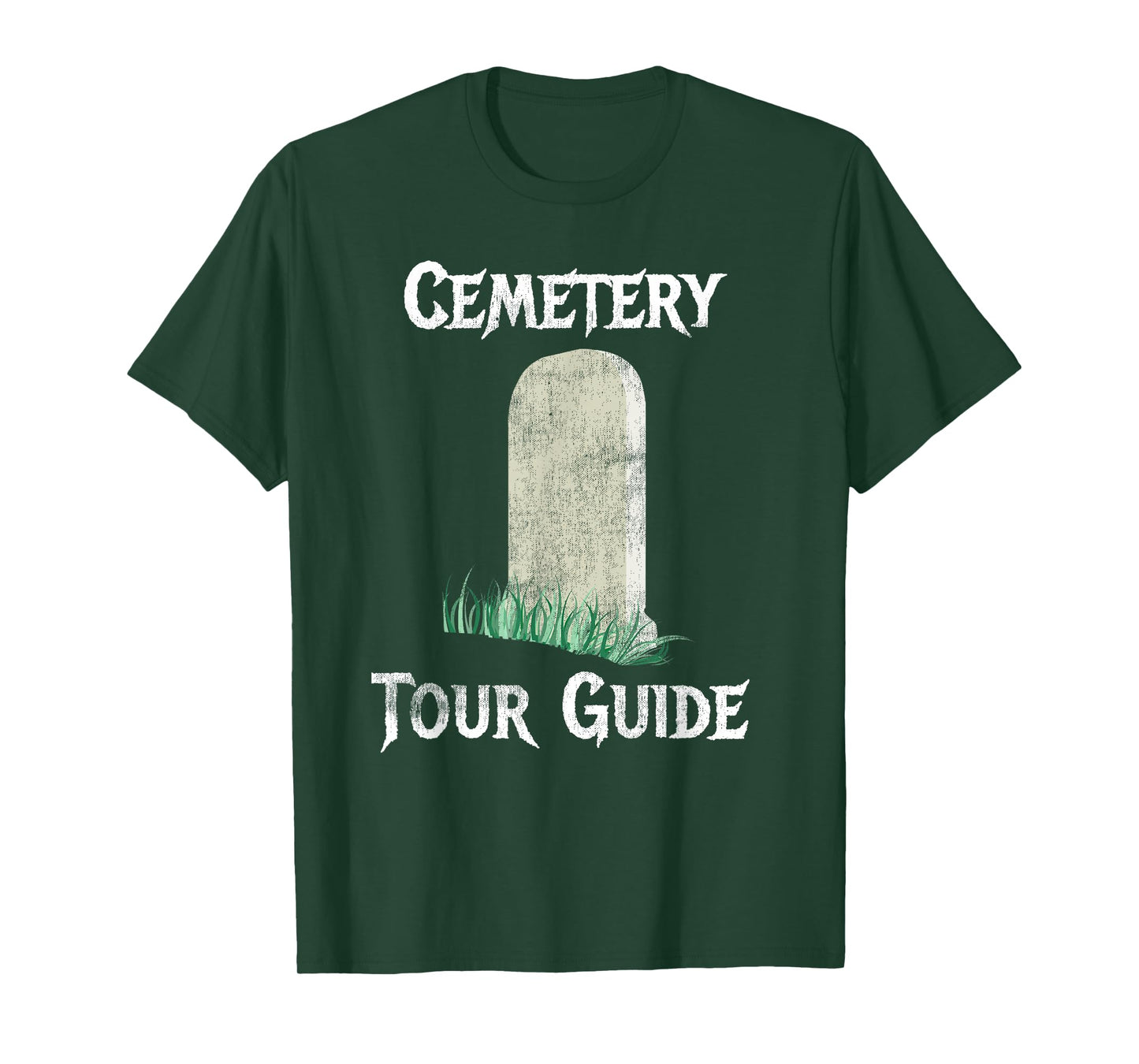 Cemetery Tour Guide Tombstone Graveyard Enthusiasts T-Shirt