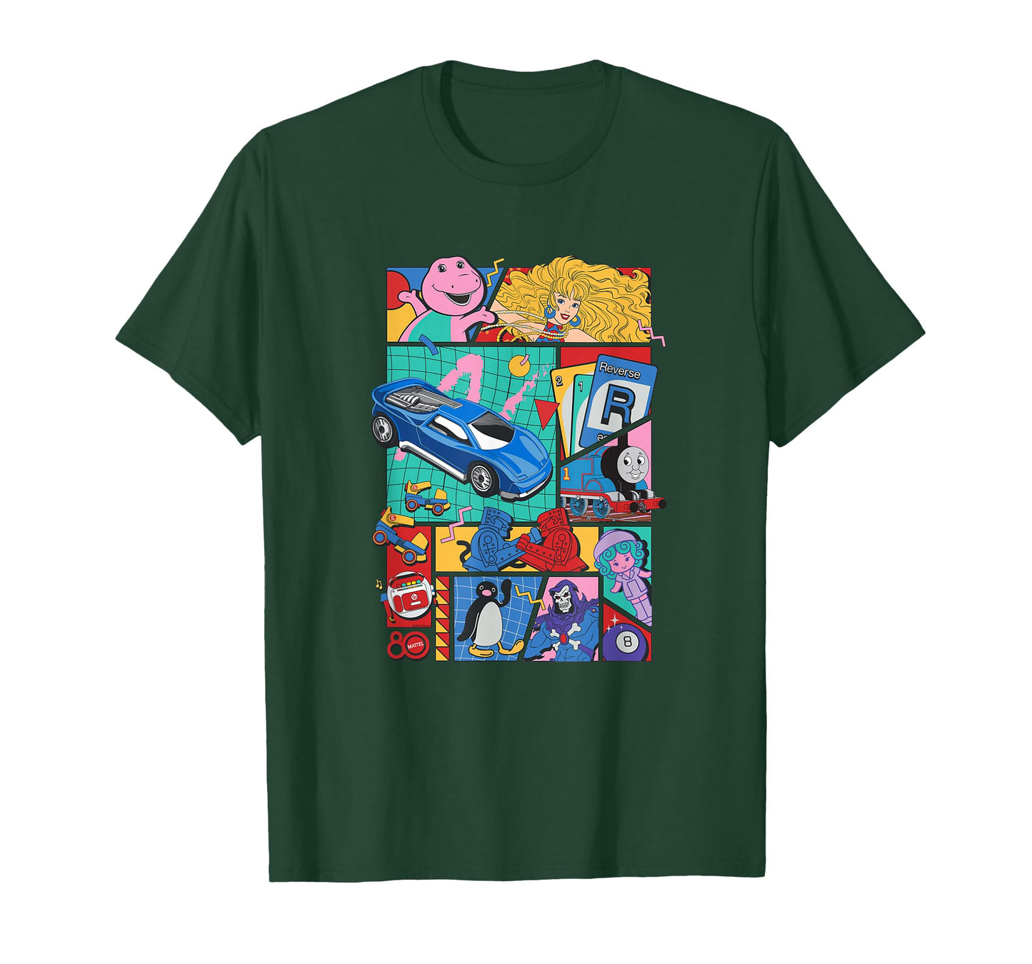 Mattel 80th - Throwback T-Shirt