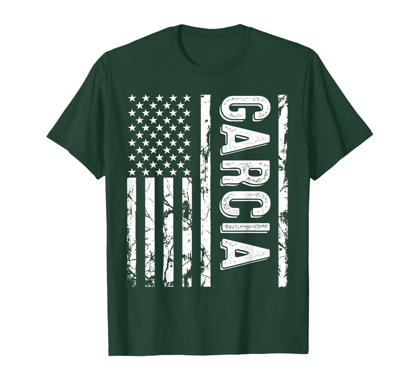 Garcia Last Name Funny Surname Team Garcia Family Reunion T-Shirt