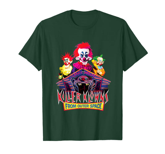 Killer Klowns from Outer Space Iconic Circus Klowns Poster T-Shirt
