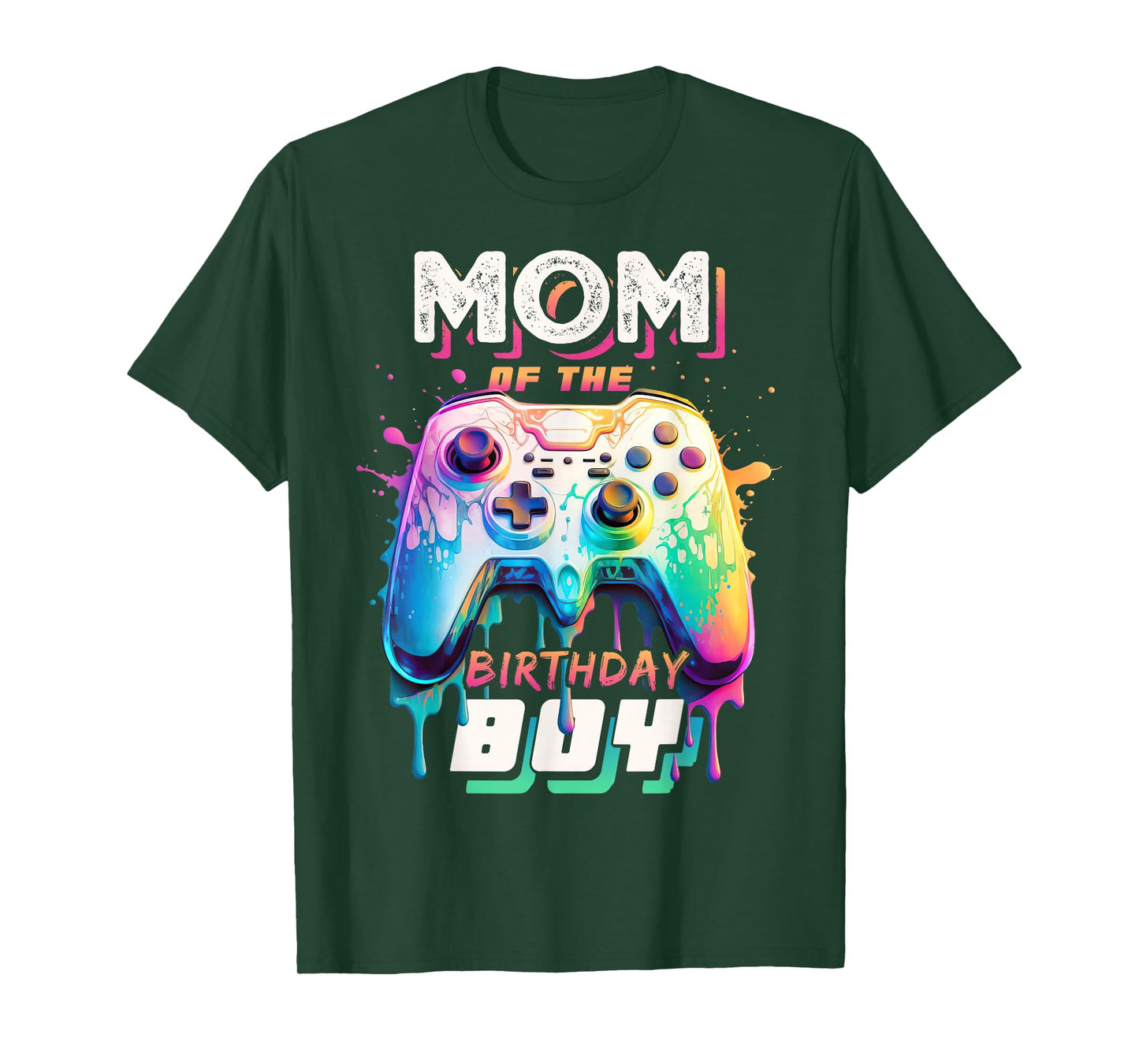 Mom of the Birthday Boy Matching Video Game Birthday Party T-Shirt
