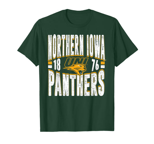 Northern Iowa Panthers Vintage 90's Retro Purple T-Shirt