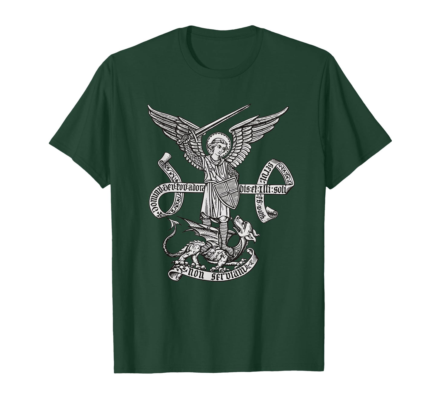 St Michael Archangel Catholic Angel defend us T-Shirt