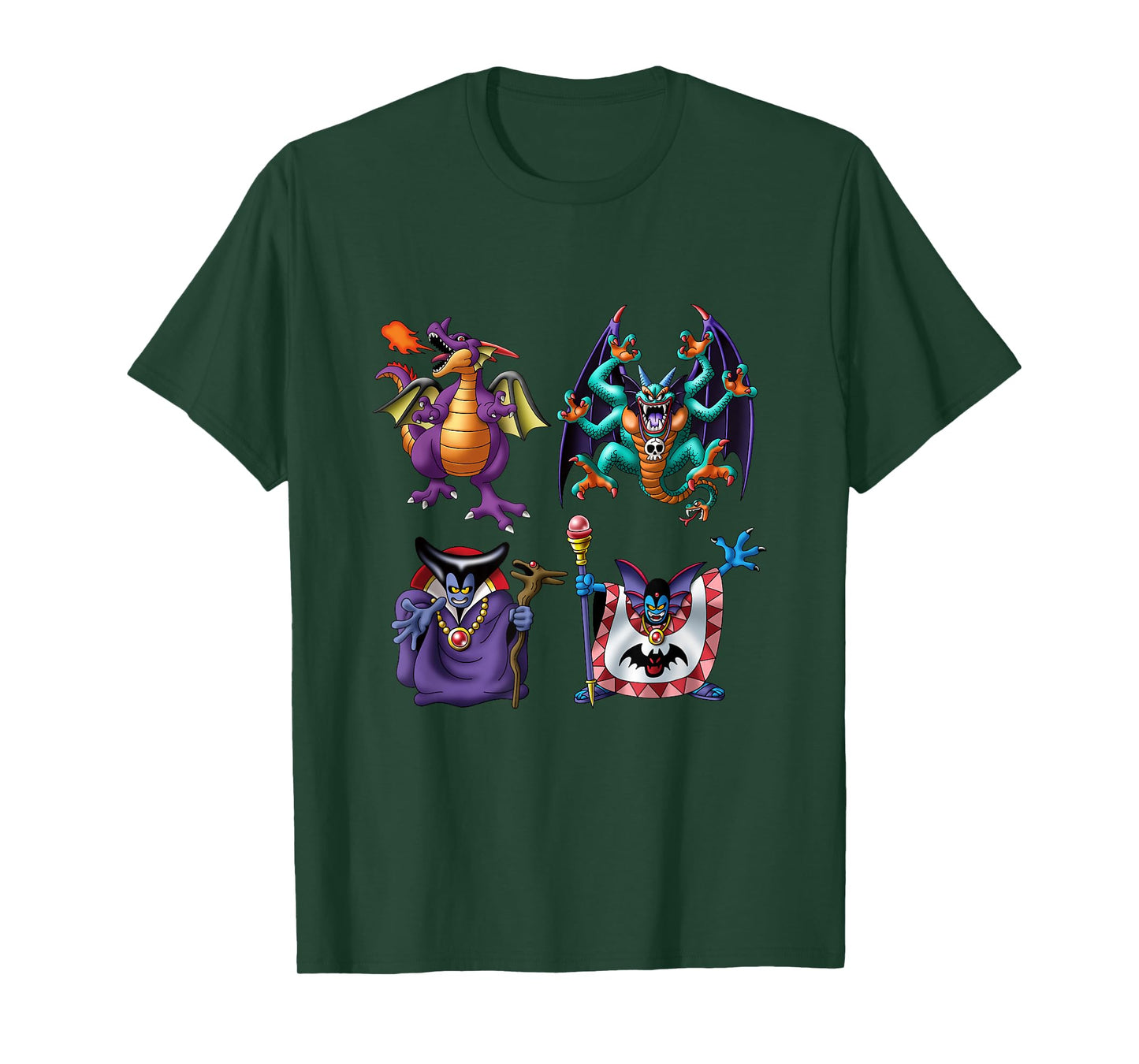 Dragon Quest I & II HD-2D Remake Boss Monsters T-Shirt