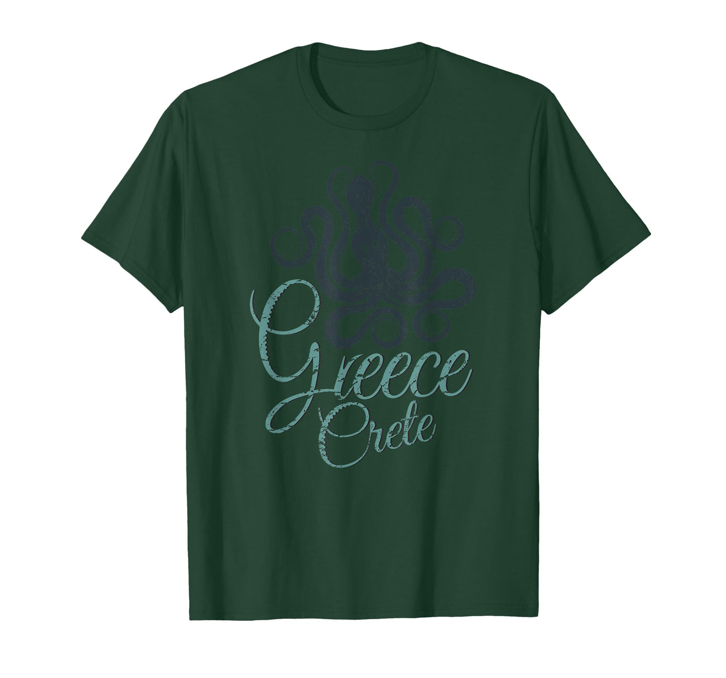 Octopus Greece Crete T Shirt T-Shirt