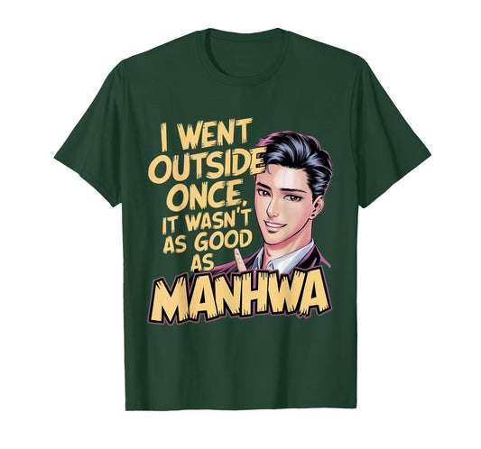 As Good As Manhwa Otaku Manga Reader Manhwa Kawaii Anime T-Shirt
