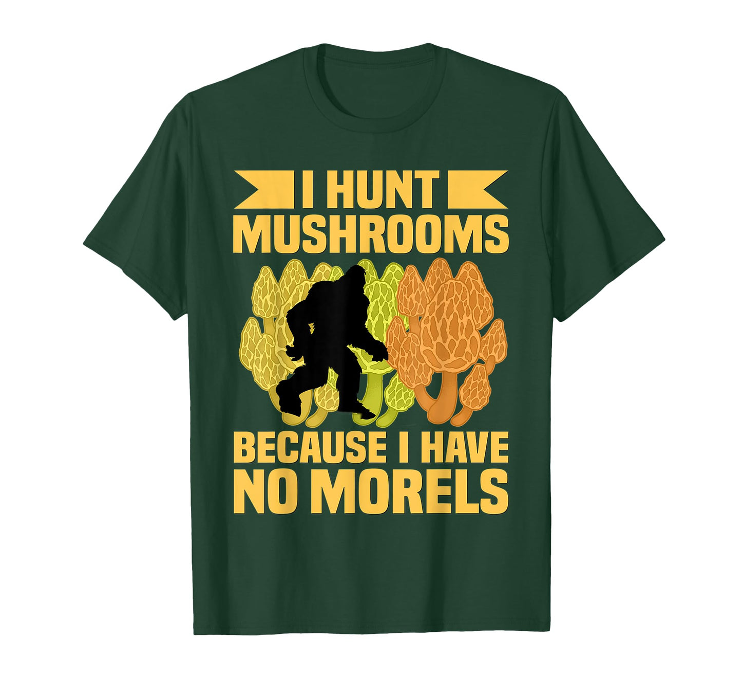 Morel Mushroom Kit Mushroom Hunting Foraging Grow T-Shirt