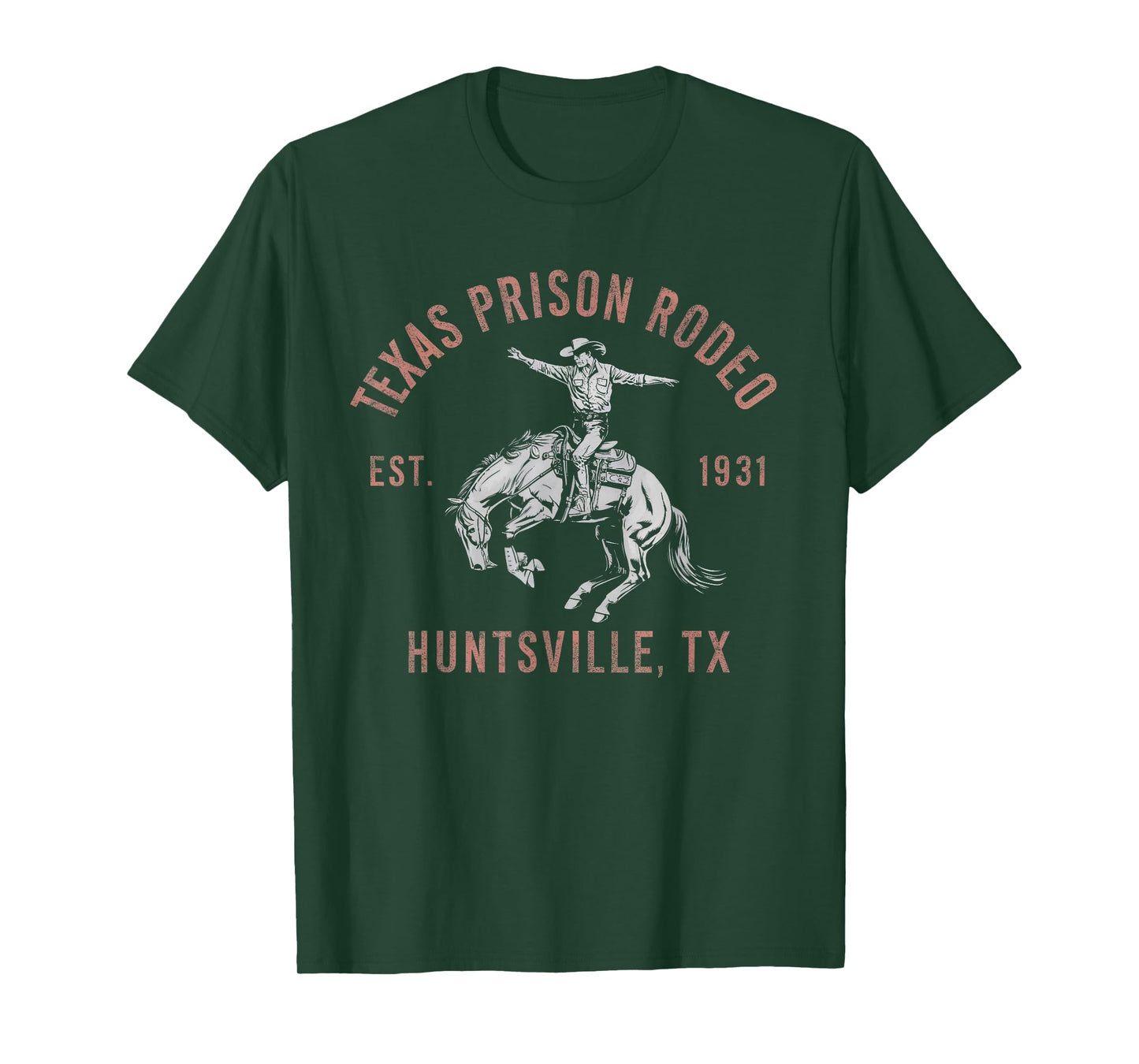 Texas Prison Rodeo Huntsville Est 1931 T-Shirt