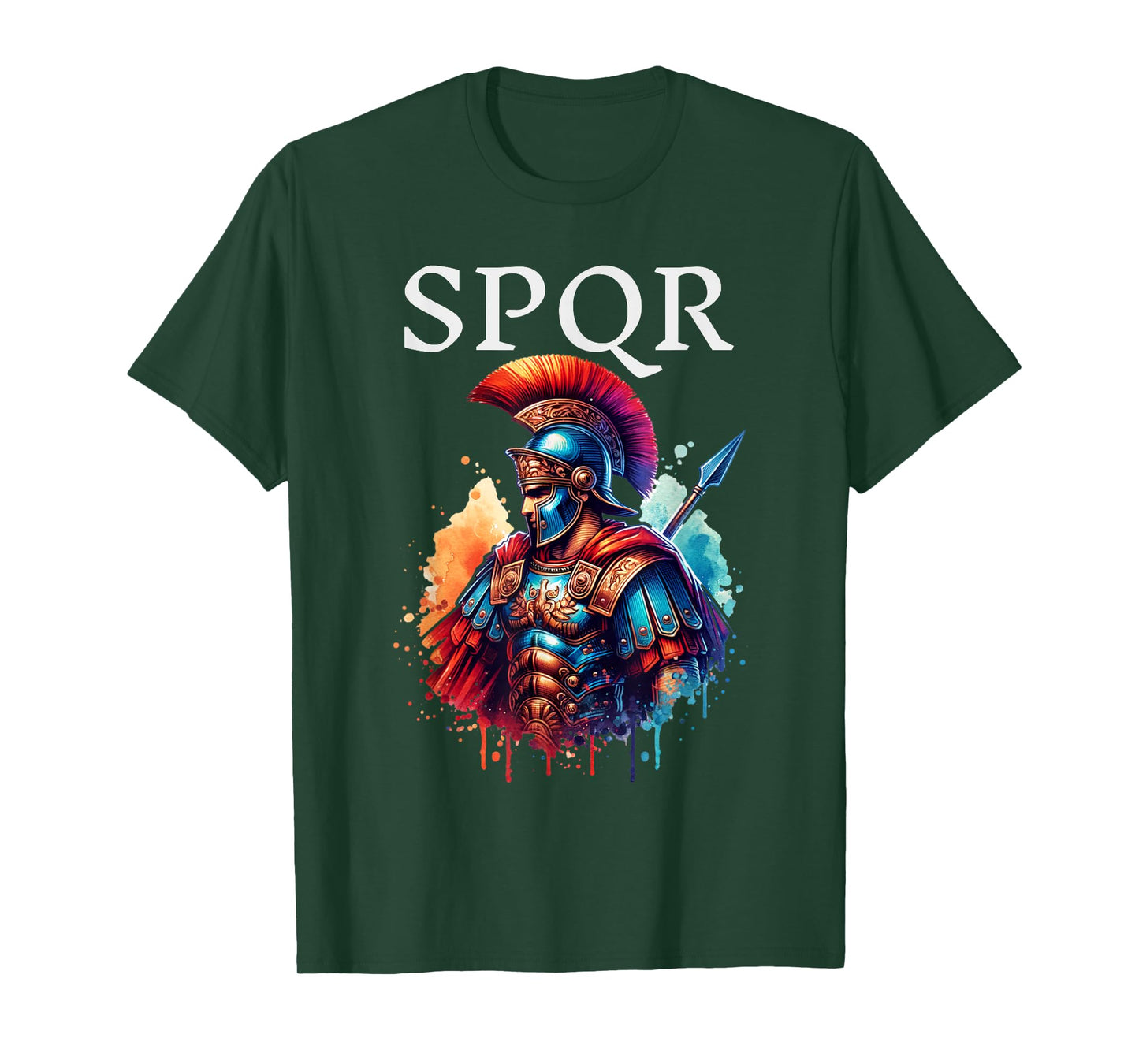 SPQR Roman Empire Gladiator Legion Centurion Soldier Warrior T-Shirt