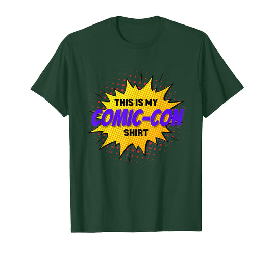 Comic Convention Comics This is My Comic-Con T-Shirt