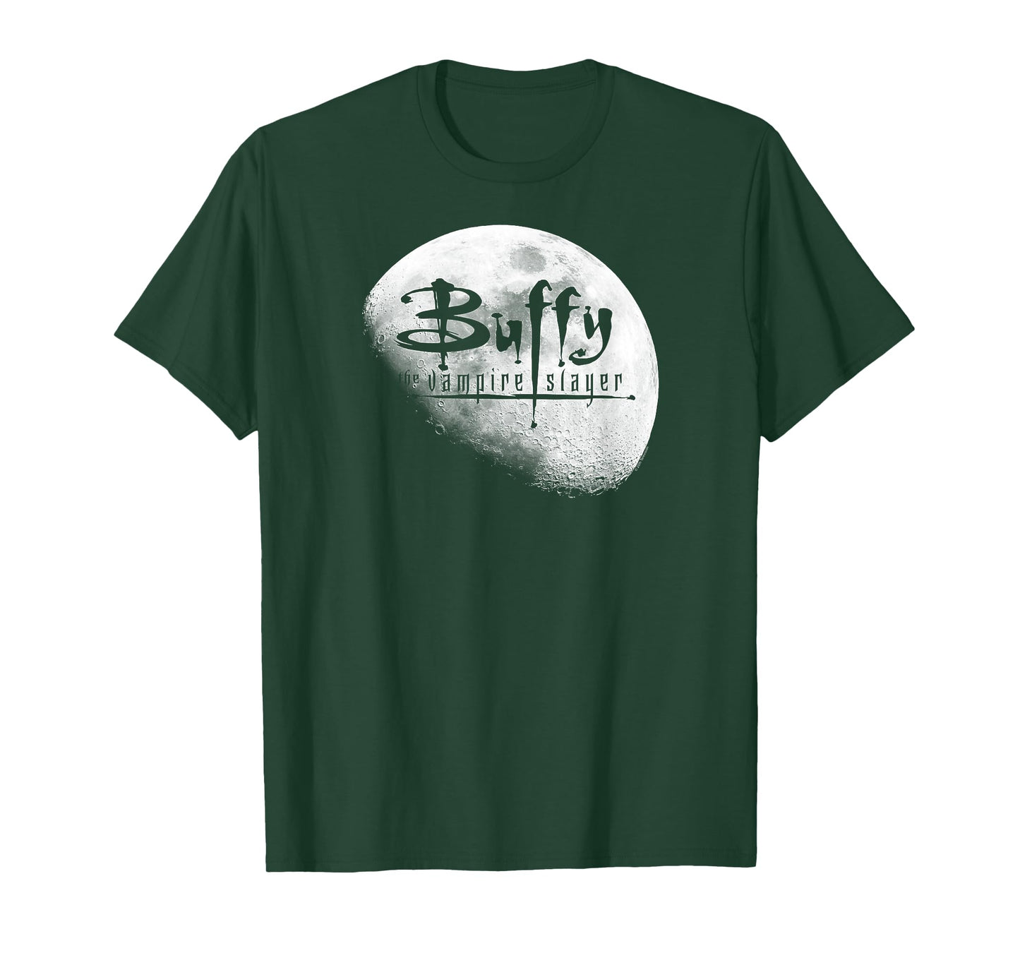 Buffy the Vampire Slayer Full Moon Opening Credits TV Show T-Shirt