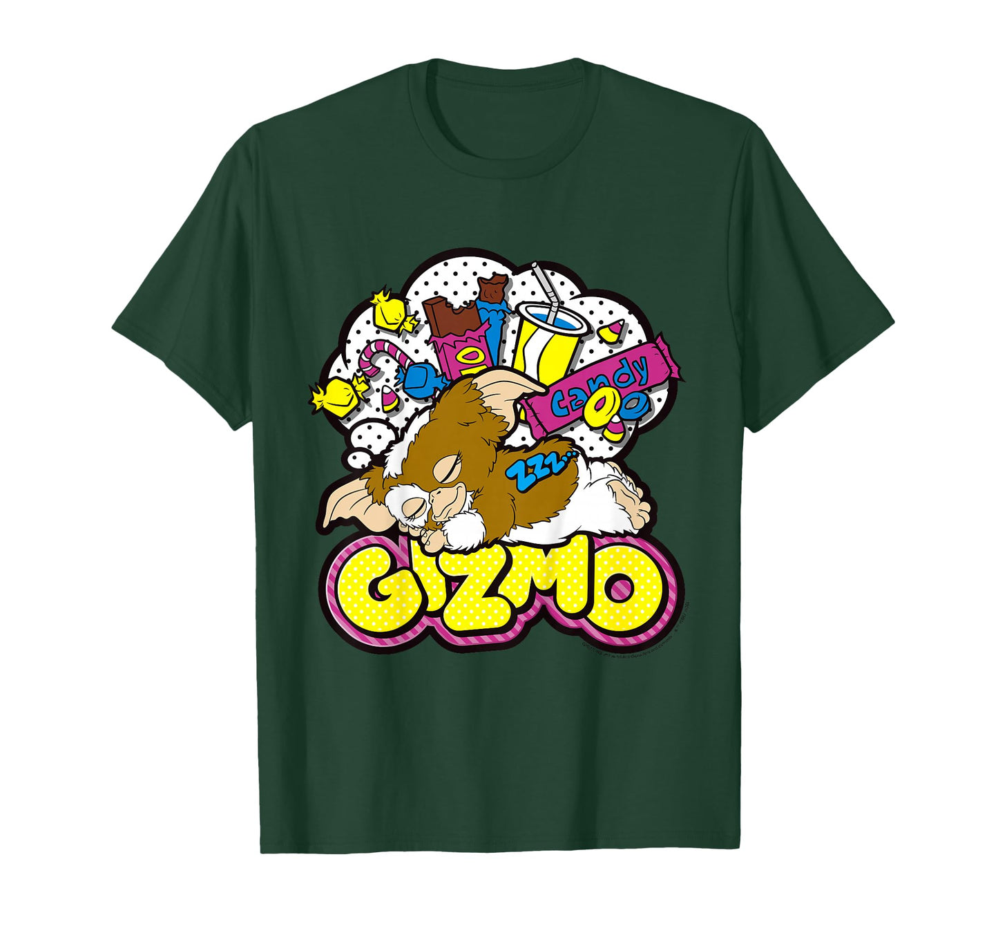 Kids Gremlins Gizmo Candy Pop Art T-Shirt