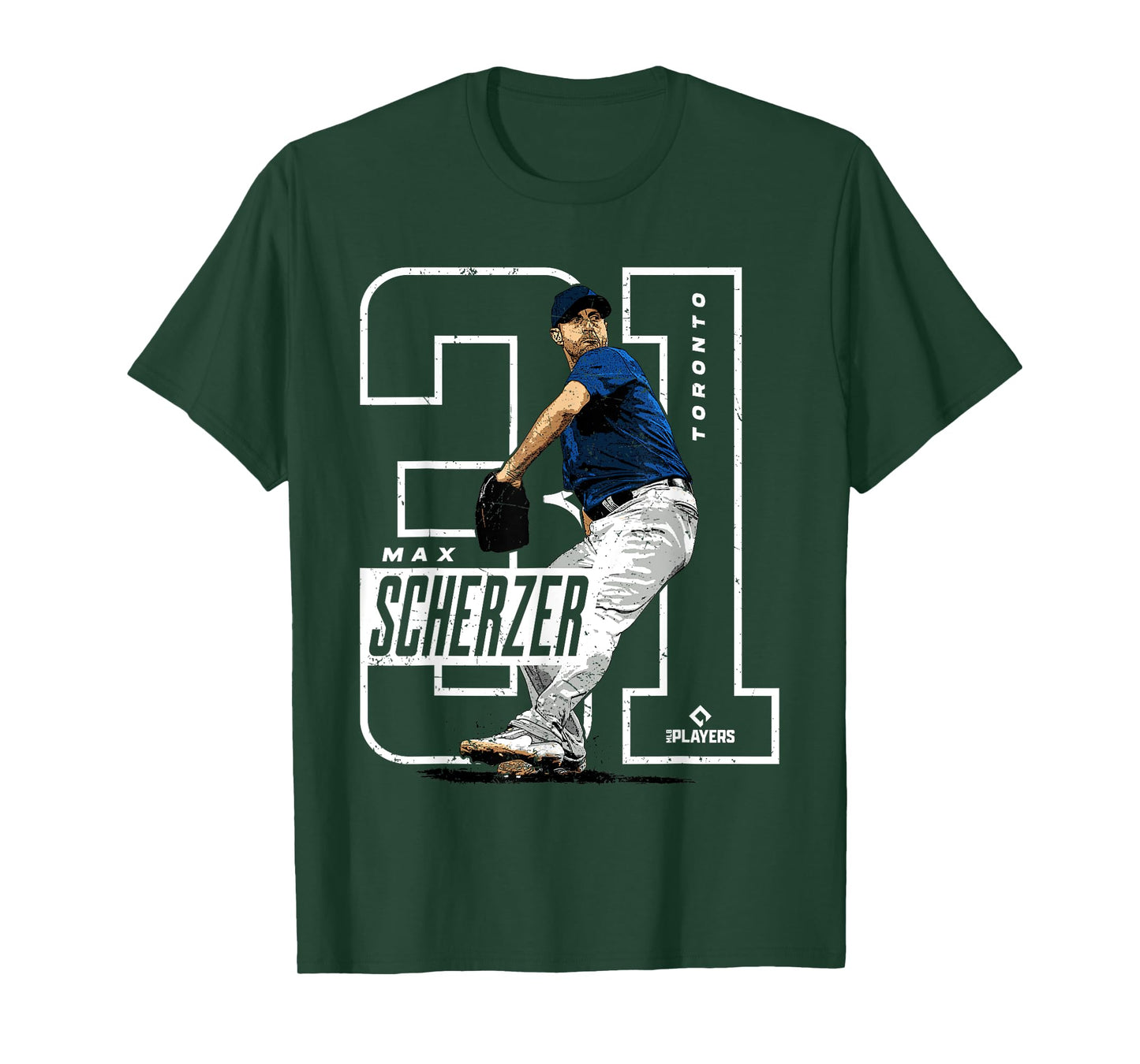 Max Scherzer | Texas MLB Baseball Players| MLBMSC204M T-Shirt