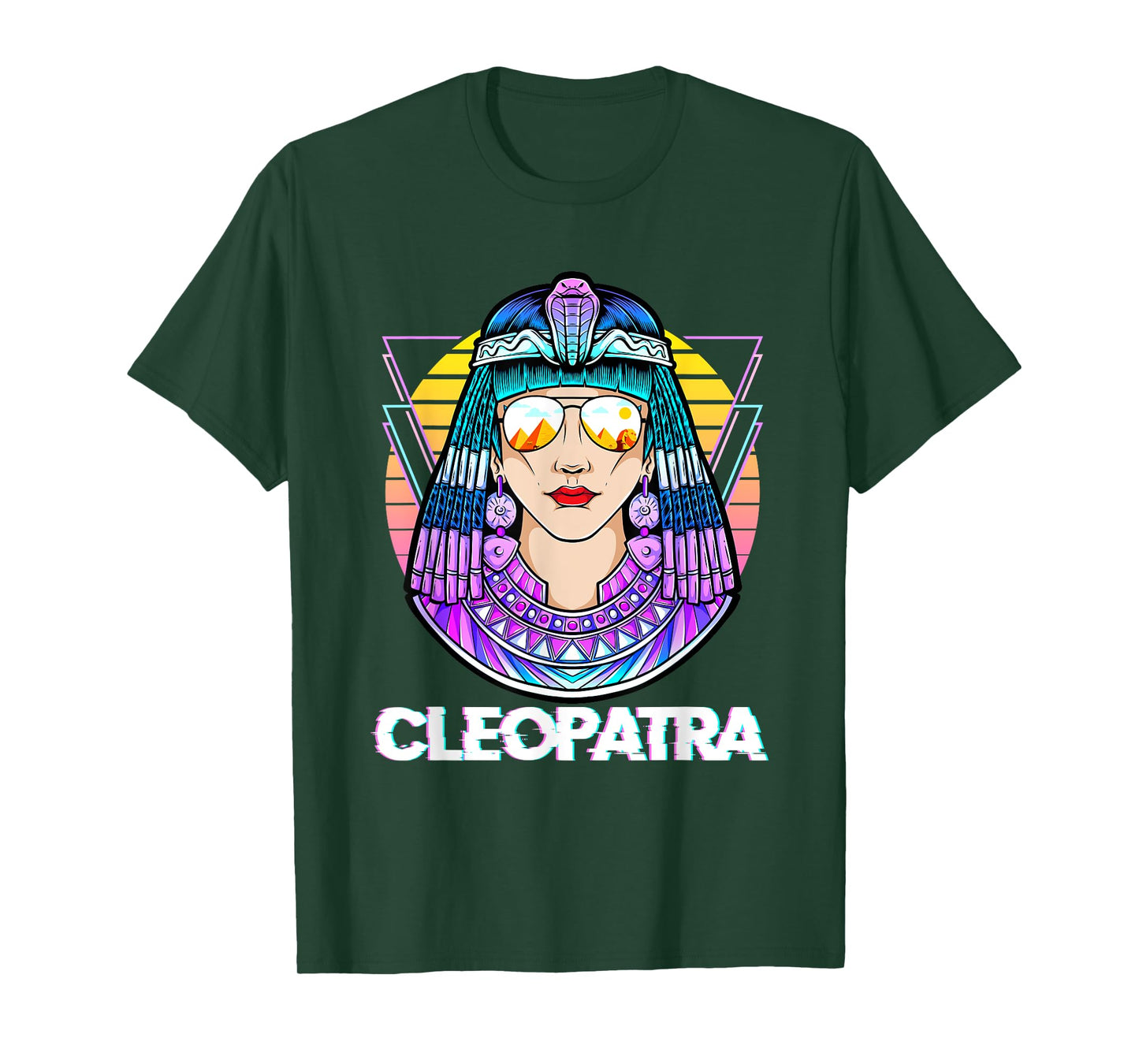 Cleopatra Ancient Egyptian Mythology Egypt God Retro Vintage T-Shirt