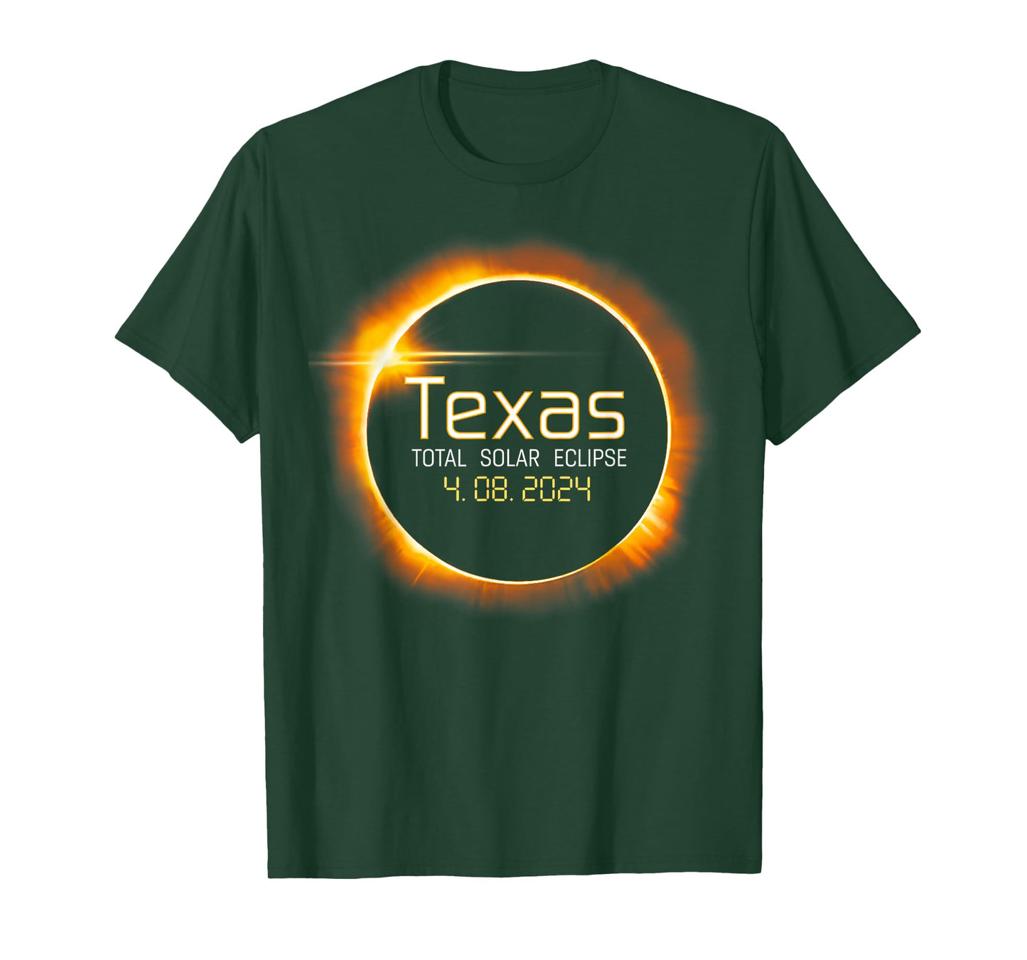 2024 Solar Eclipse Texas USA Totality T-Shirt