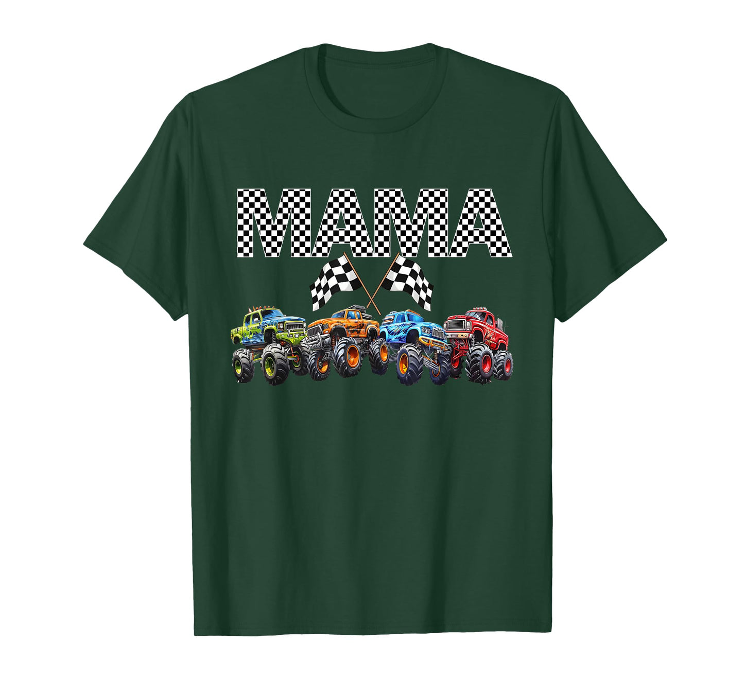 Truck Mom Monster Truck Mama Era Mother's Day Truck Lovers T-Shirt
