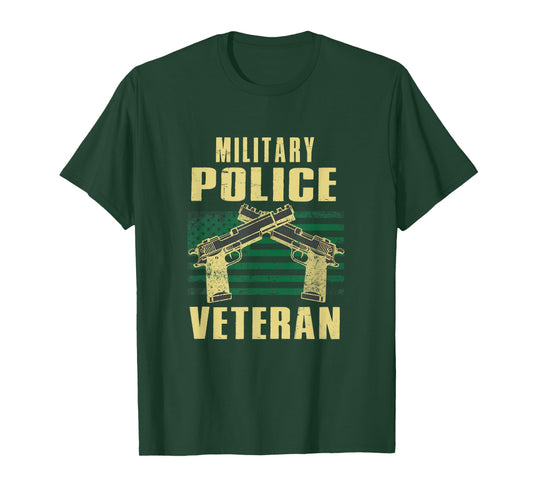 Military Police Veteran America Patriot Cop Military Veteran T-Shirt
