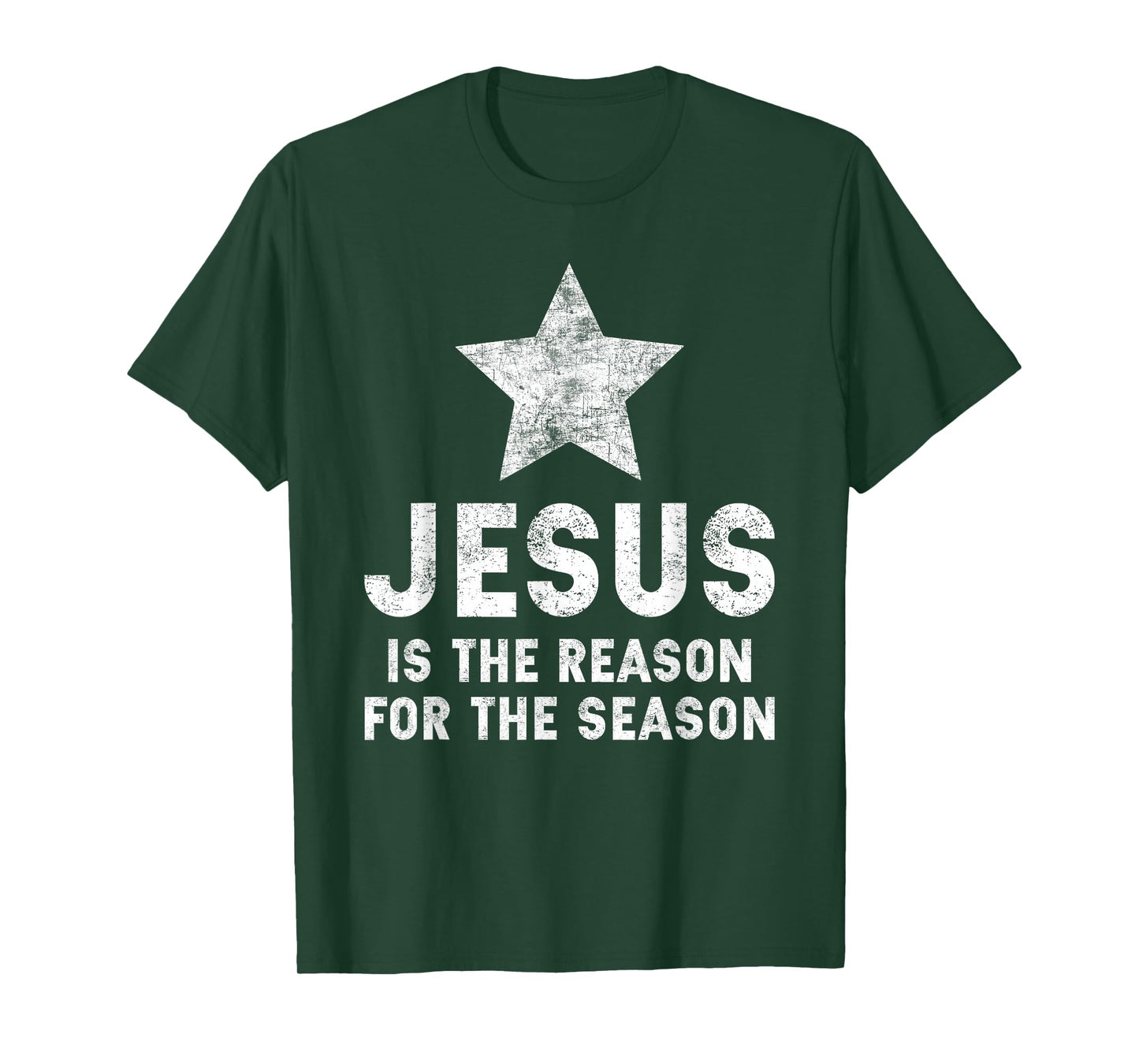 Jesus Is The Reason For The Season Christian Faith Christmas T-Shirt