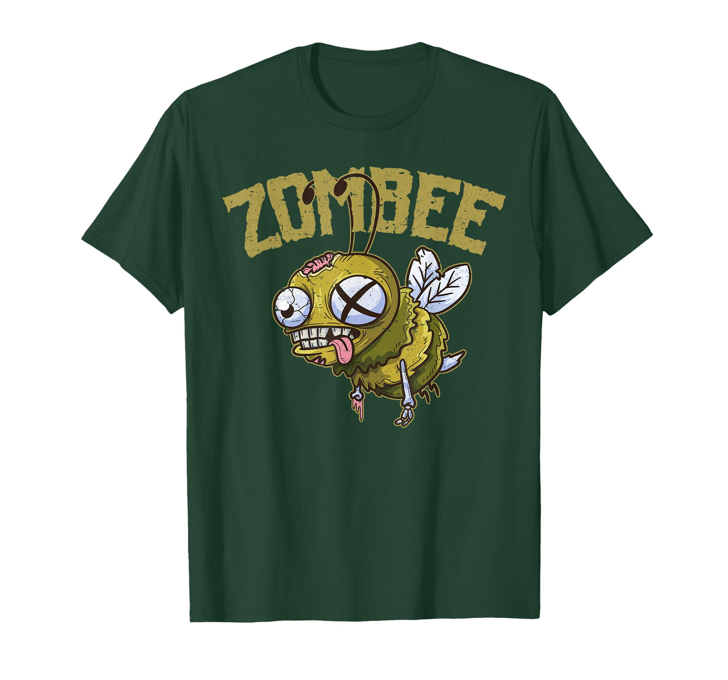 Zombies Flight of the Living Dead Honey Bee Zombee T-Shirt