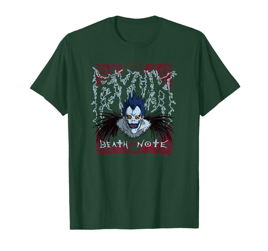 Death Note Heavy Metal Shinigami Ryuk Anime T-Shirt
