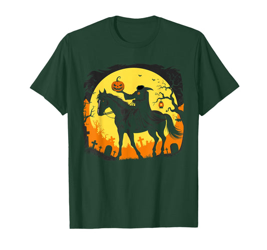 Halloween Headless Horseman Costume T-Shirt