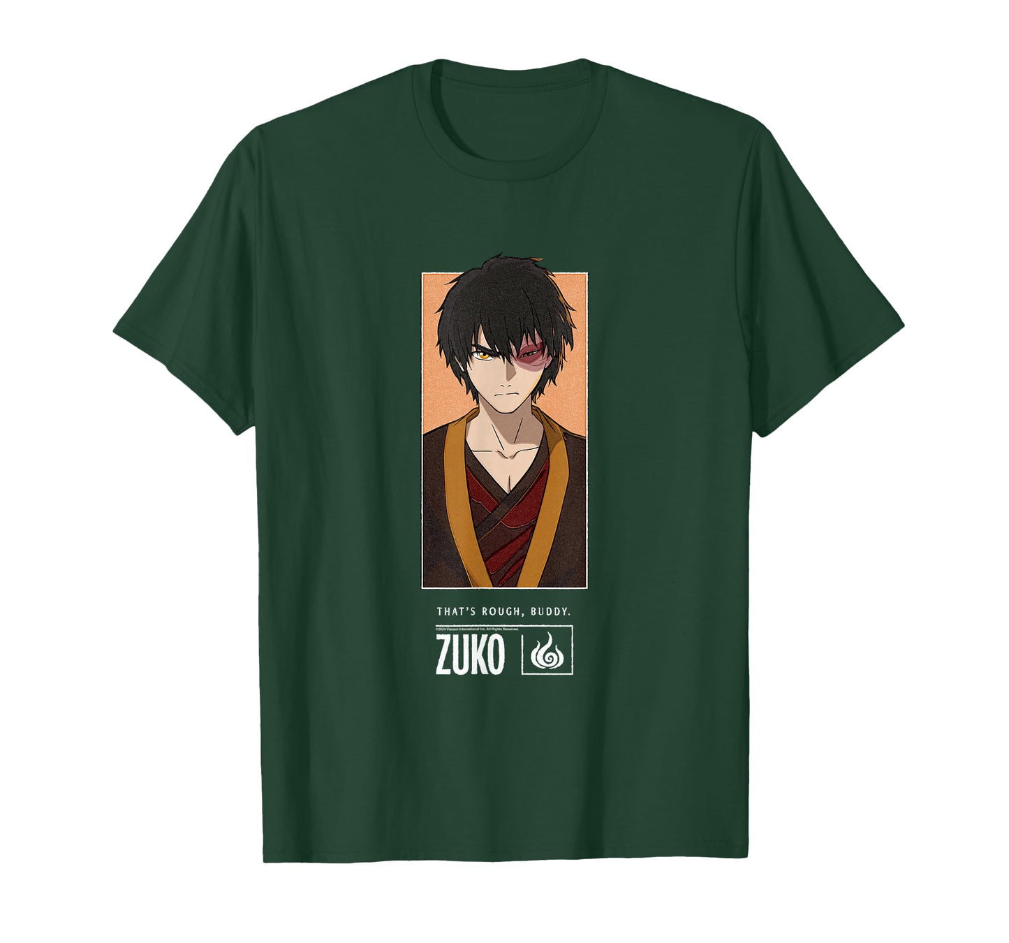 Avatar The Last Airbender Zuko Firebending Master T-Shirt