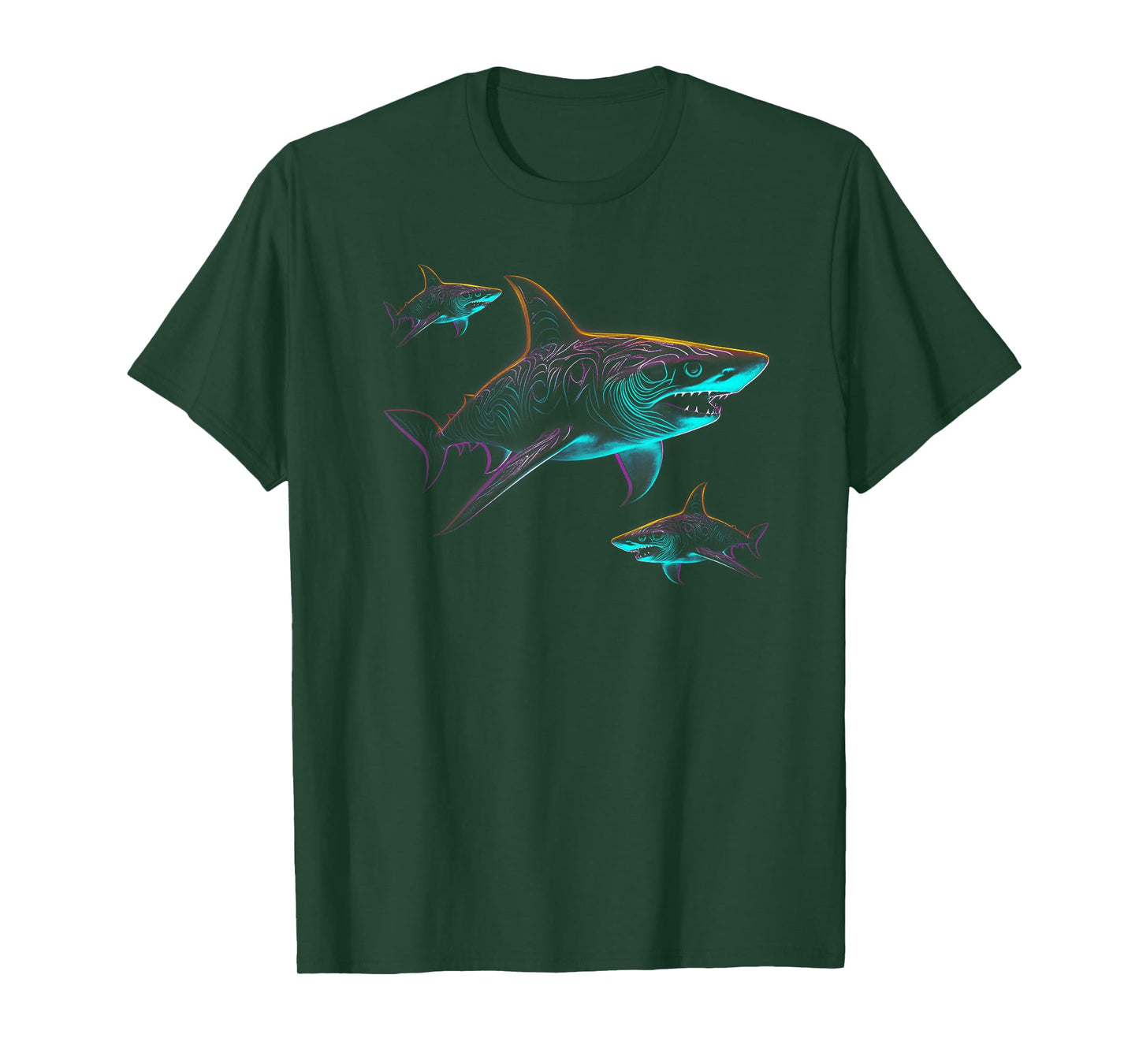 Great White Shark Ocean Fish shirt T-Shirt