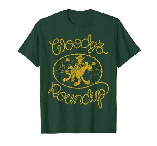 Disney Pixar Toy Story Woody's Round Up Graphic T-Shirt T-Shirt