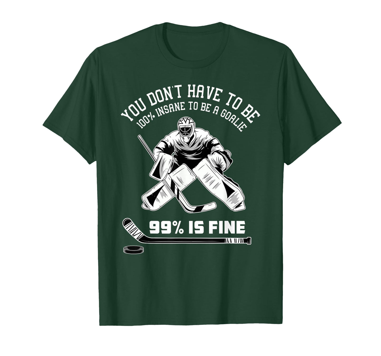 Ice Hockey Goalkeeper Goaltender - Ice Hockey Goalie T-Shirt