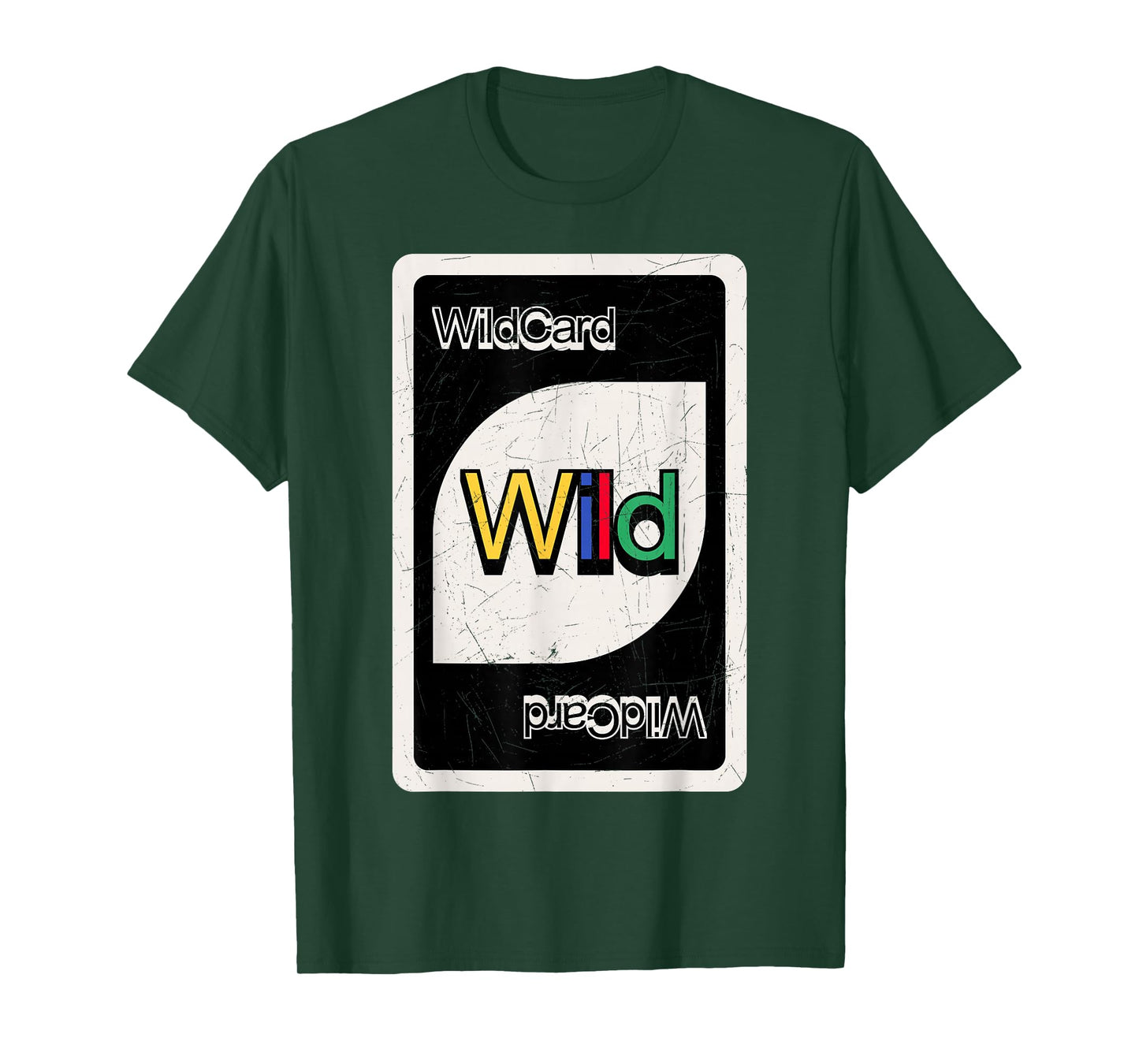 Always Be The Wildcard - Retro Re-Design Wild Card T-Shirt