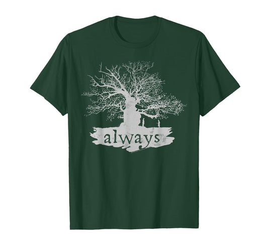 Harry Potter Always Tree Silhouette C1 T-Shirt Small