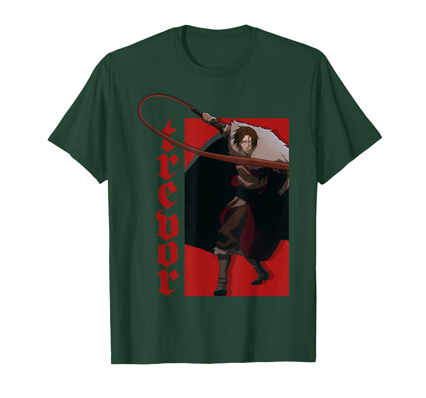 Castlevania Trevor Belmont Character Portrait T-Shirt