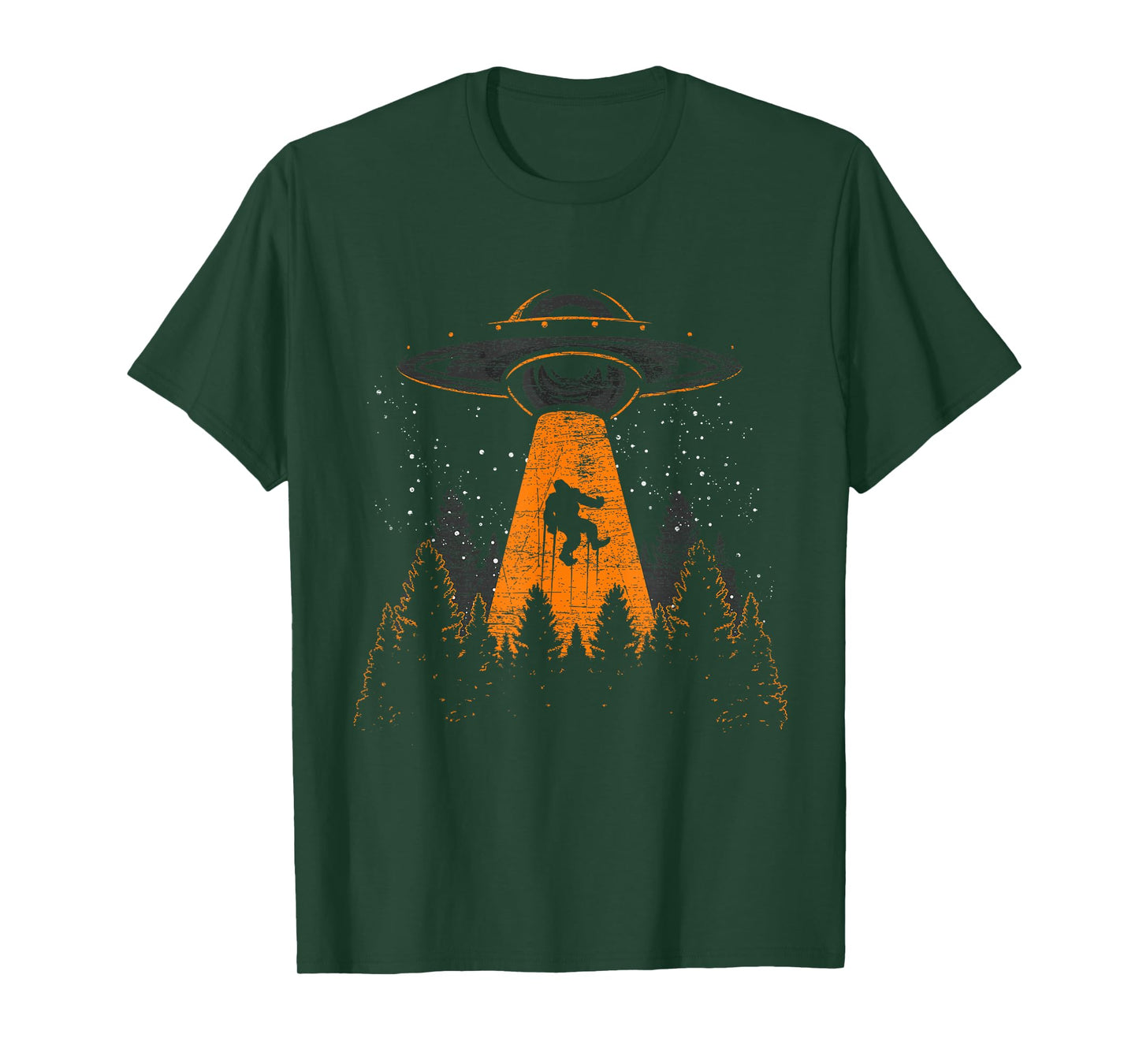 Science Fiction Kryptide Sasquatch Alien UFO Myth Bigfoot T-Shirt
