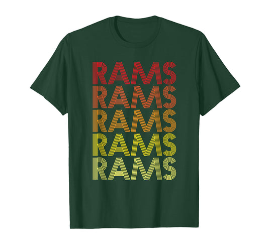Retro Vintage Rams T-Shirt
