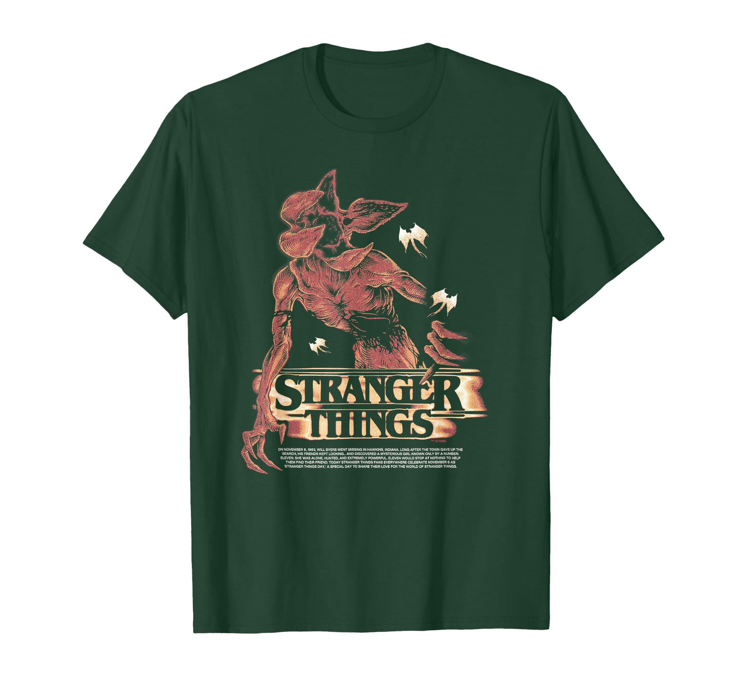 Stranger Things Demogorgon Officially Licensed T-Shirt