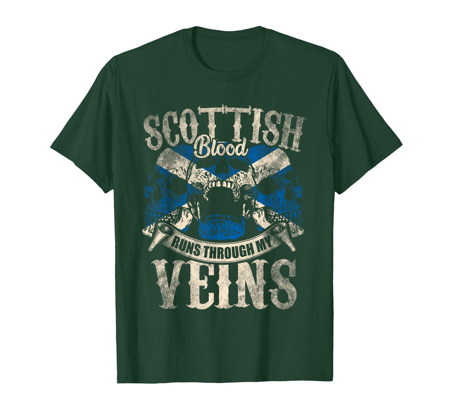 Scottish Blood Runs Through My Veins T-Shirt
