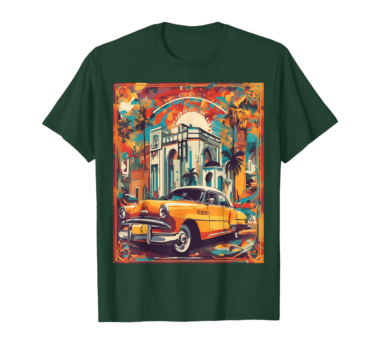 Classic Casablanca Romance Sticker T-Shirt