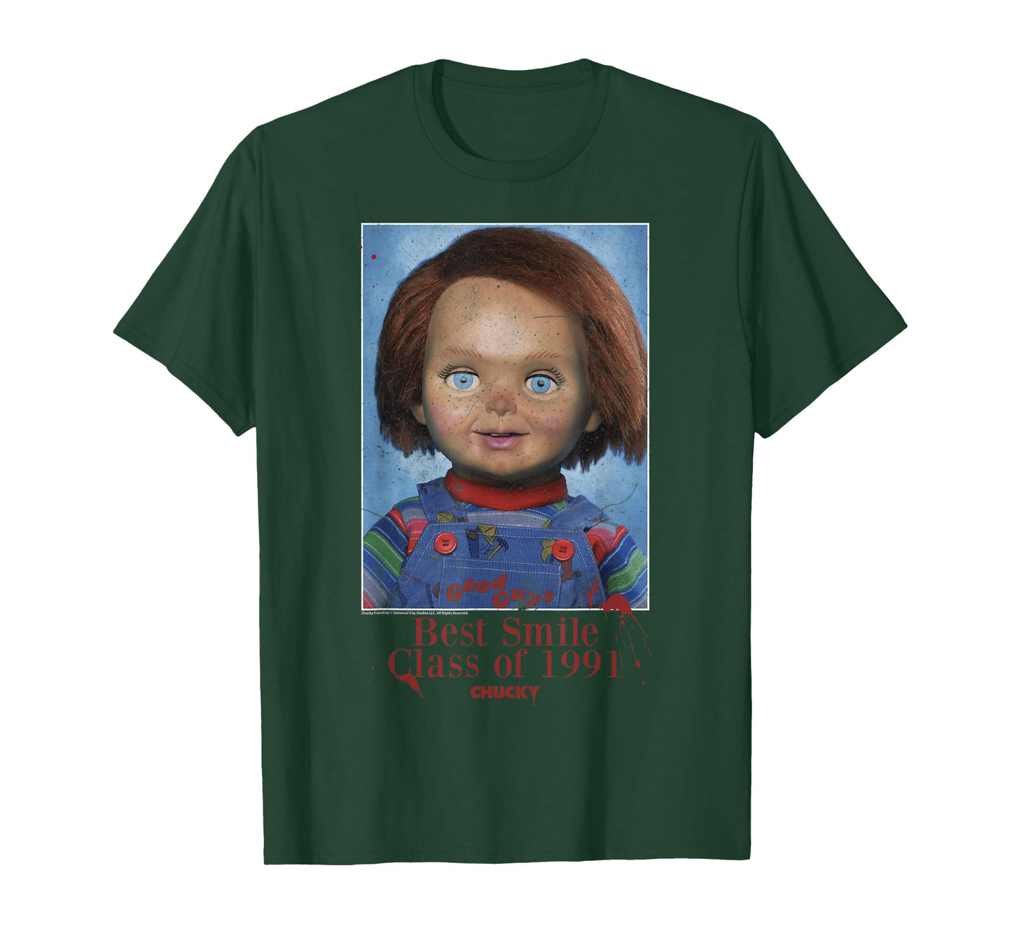 Chucky School Photo Best Smile Class Of 1991 T-Shirt