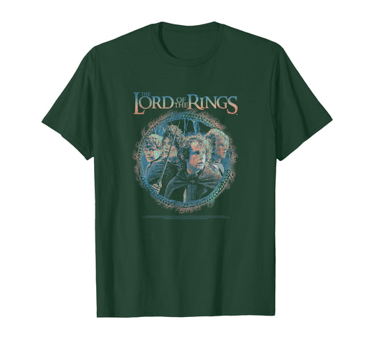 The Lord of The Rings Group Shot Ring Circle of Friends T-Shirt