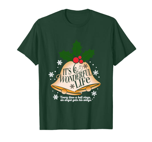 It's a Wonderful Life Everytime A Bell Rings Christmas Movie Long Sleeve T-Shirt