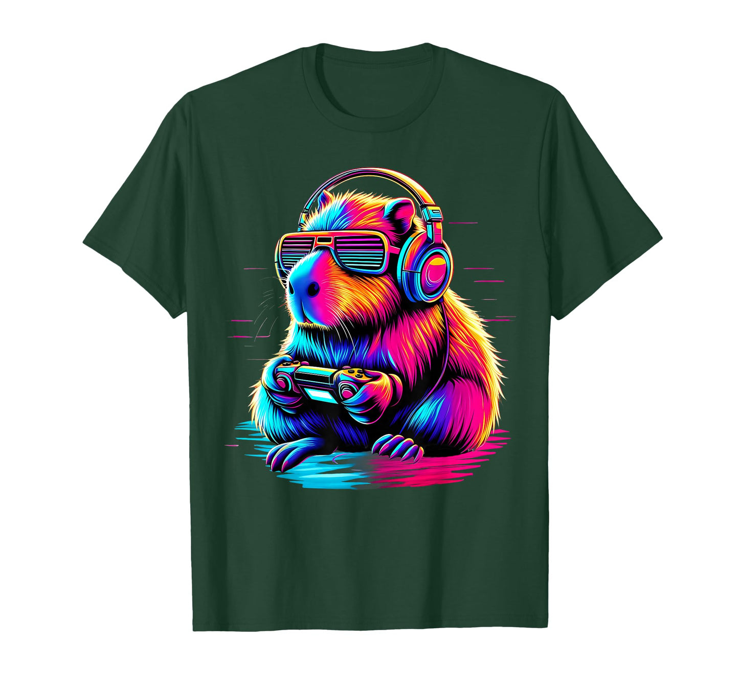 Capybara Funny Video Games Capybara T-Shirt