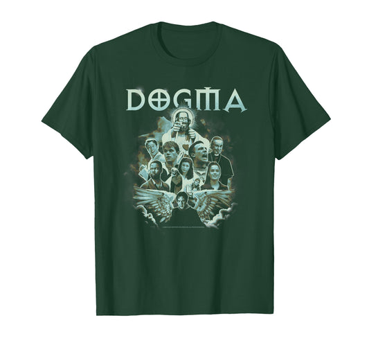 Dogma Prepare Thyself Black and White Group Shot Collage T-Shirt
