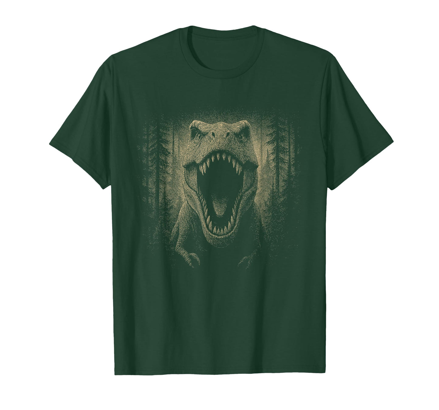 Dinosaur T-Rex Jurassic Forest Roar Monster Beast T-Shirt