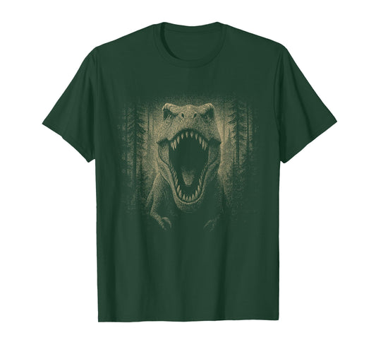 Dinosaur T-Rex Jurassic Forest Roar Monster Beast T-Shirt