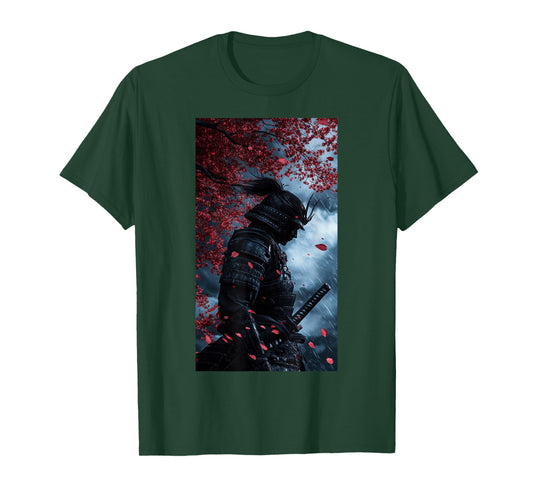 Samurai Warrior Japanese culture Ninja Katana T-Shirt