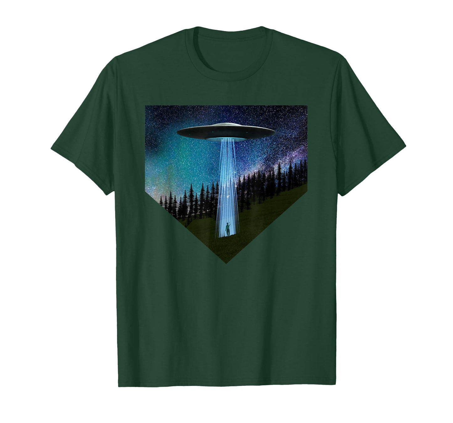 Flying Saucers Ufos Abductions Alien Conspiracies T-Shirt