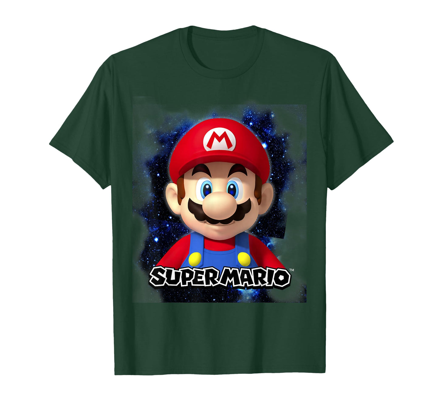 Super Mario Big Galaxy Nintendo Icon Mario Poster T-Shirt