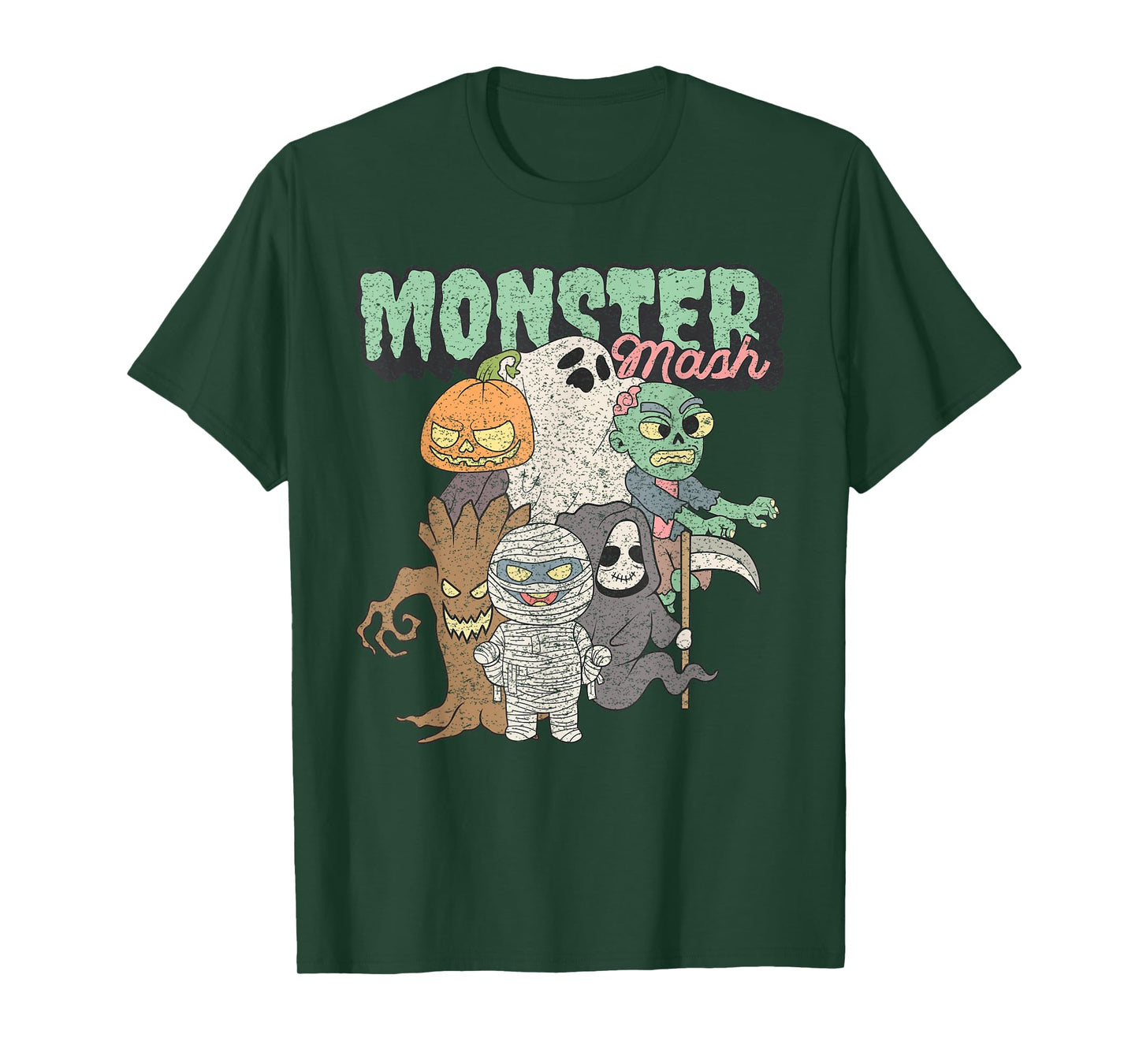 Cute Funny Monster Mash Frankenstein Horror Movies Lovers T-Shirt