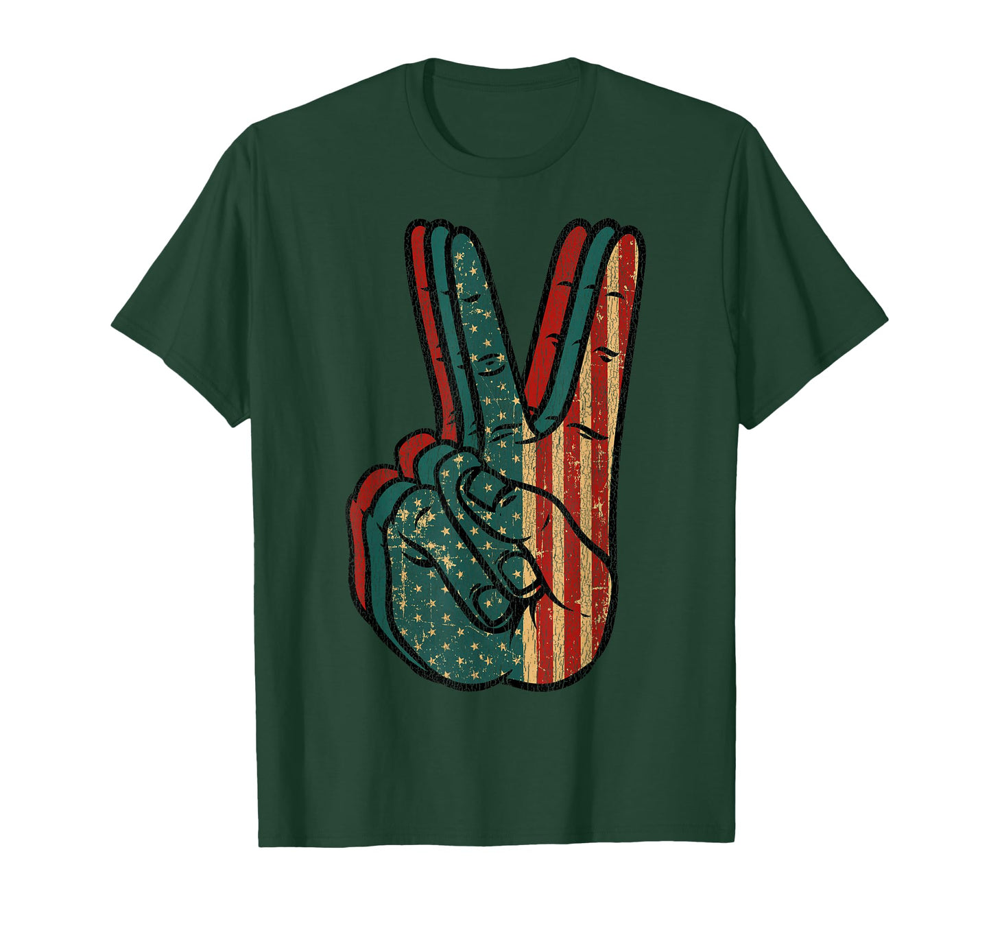 Retro Peace Vintage 60's 70's Hippie Gift T-Shirt