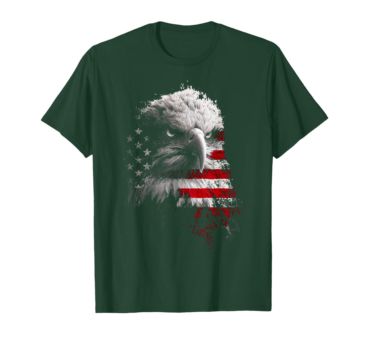 Patriotic USA Flag Fighter Jets Eagle Boys 4th July T-Shirt